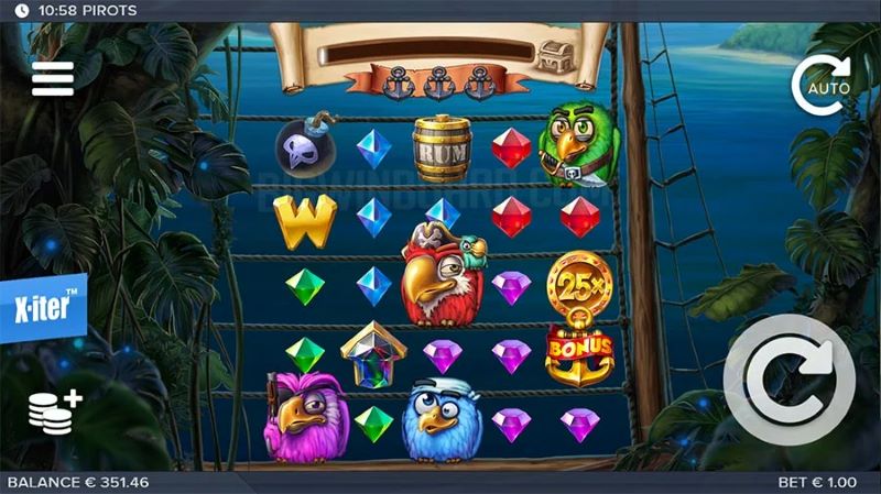 Pirots slot review